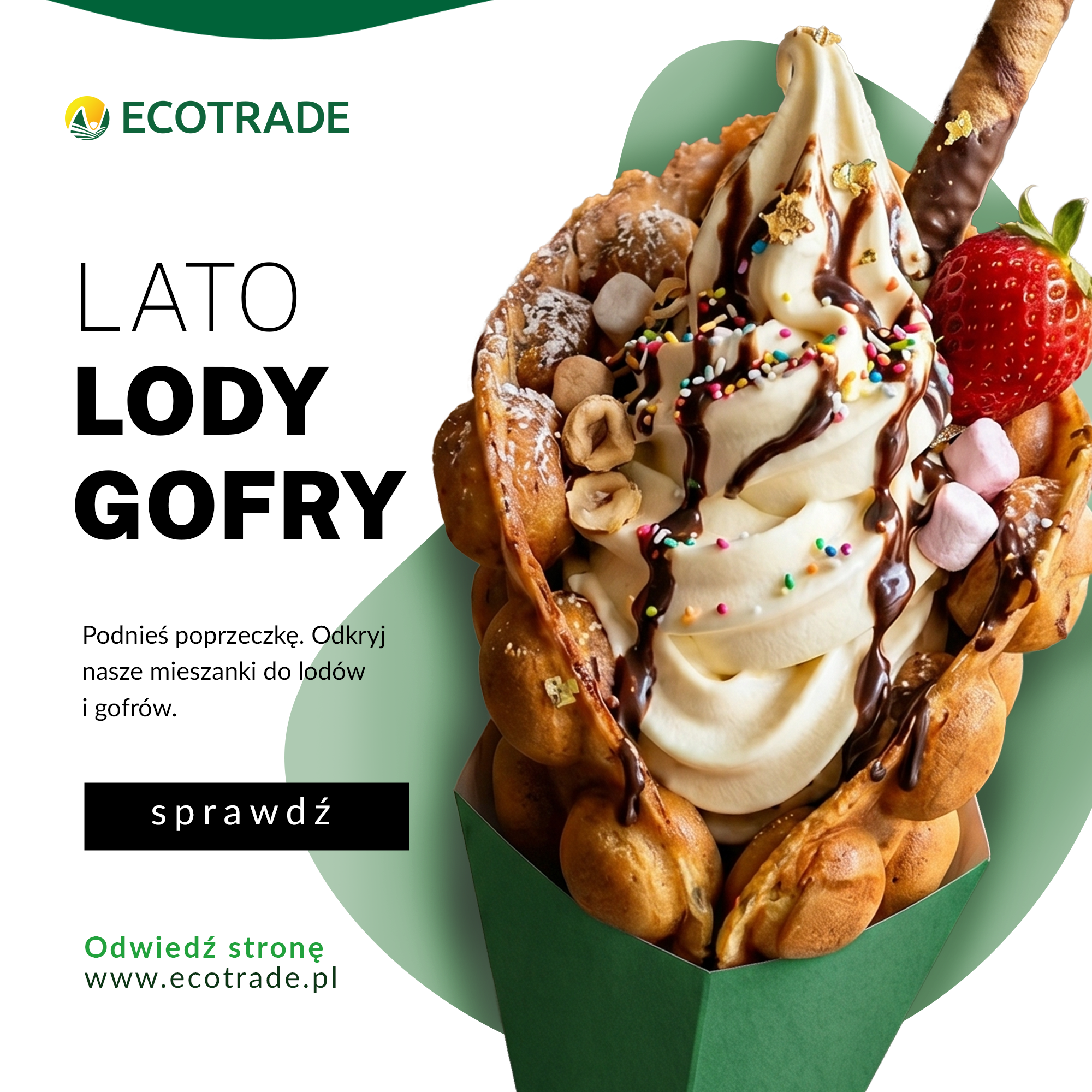 Lody i gofry – duet, któremu nie można się oprzeć!